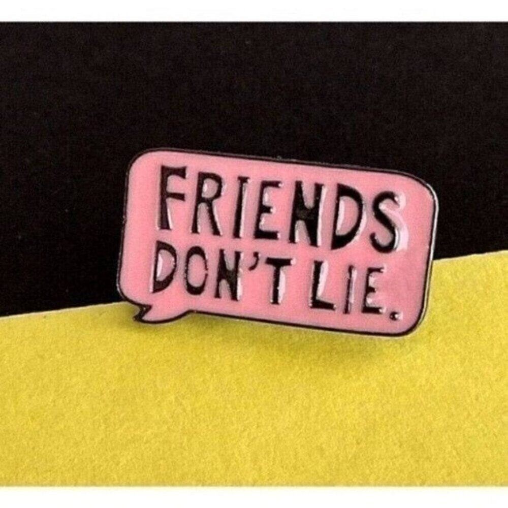 3 $20 Stranger Things Friends Dont Lie Enamel Pin